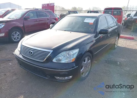 2004 Lexus Ls 430 из США, поврежденный, VIN JTHBN36F840163619